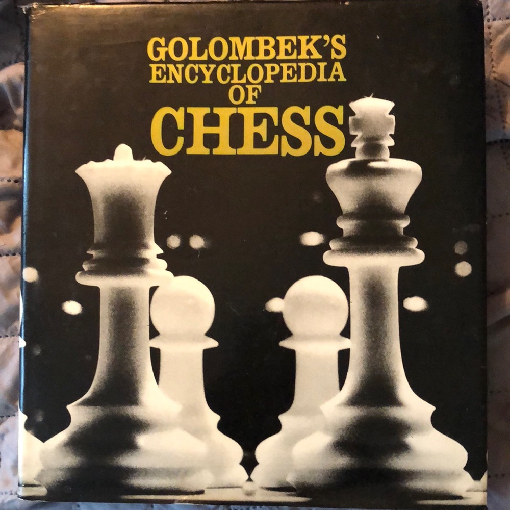 Old Golombek’s encyclopedia of Chess